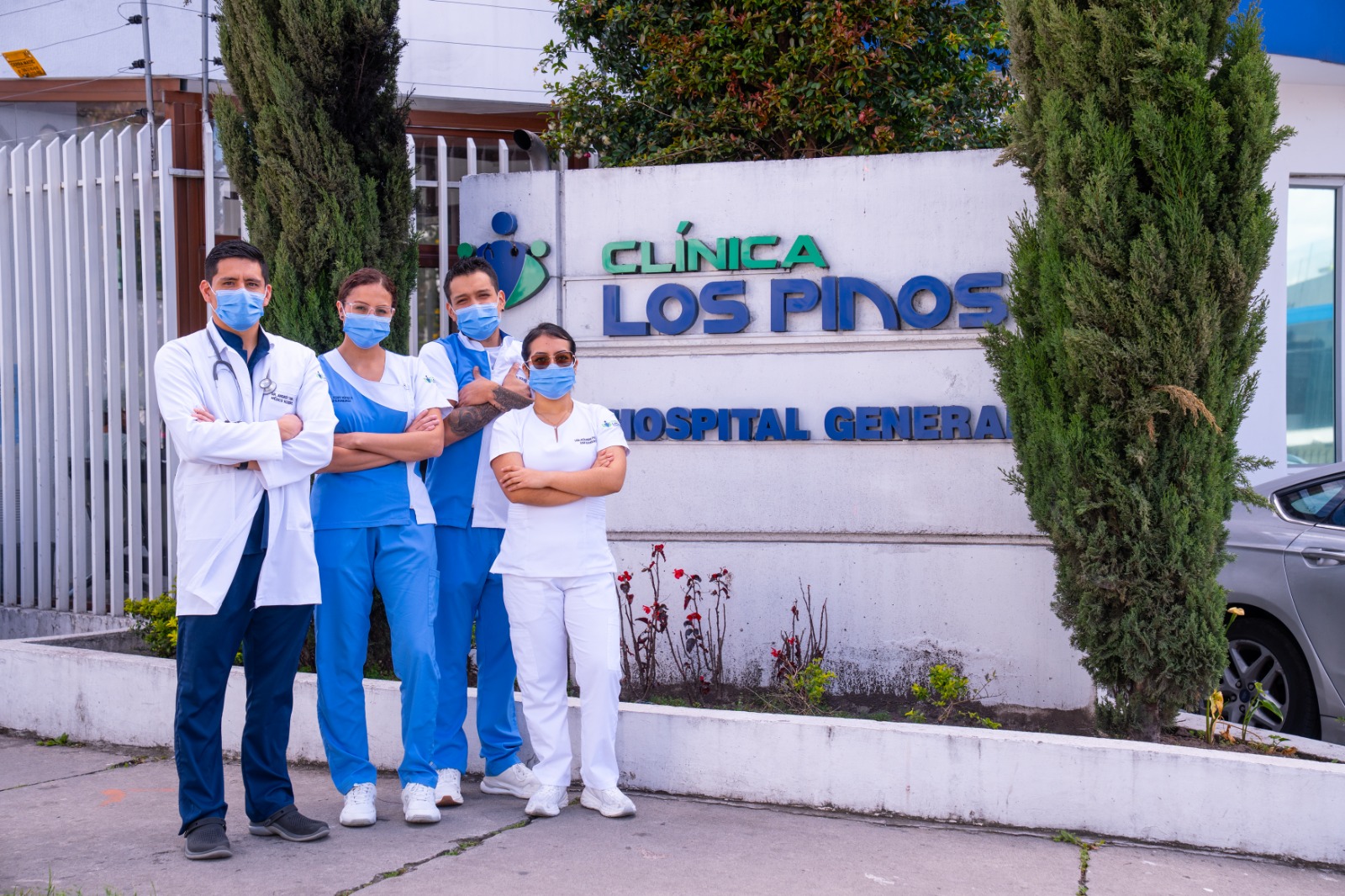 Instalaciones de la clinica de emergencias en Quito